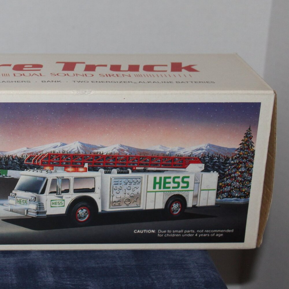 NEW 1989 Hess  Fire Truck